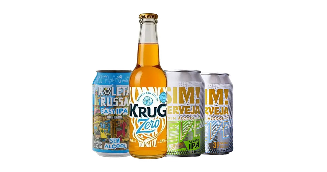 cervejas sem alcool e sem gluten, as melhores opções