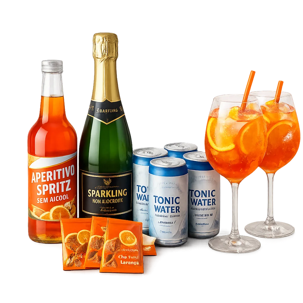 Kits e drinks sem álcool