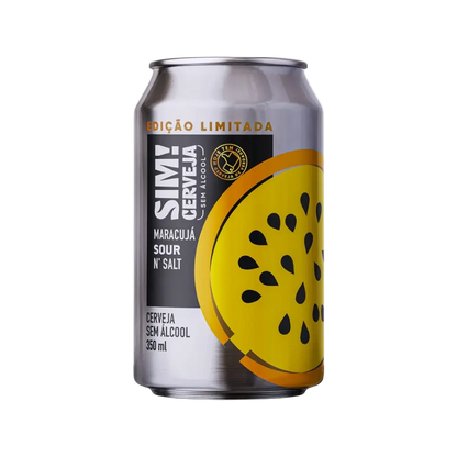 cerveja sem alcool maracuja sour n salt sim