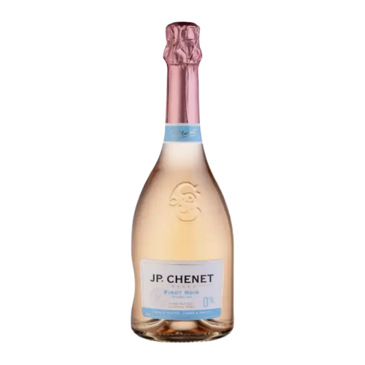 garrafa de espumante sem alcool rosé pinot noir da jp chenet