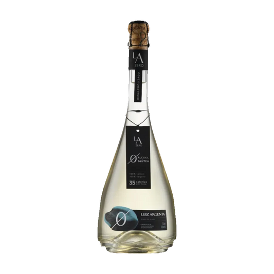 espumante sem alcool luiz argenta garrafa de frente