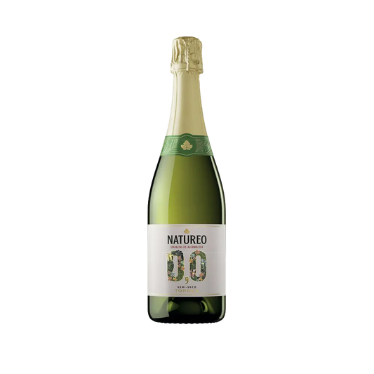 garrafa de espumante sem alcool seco natureo 750ml