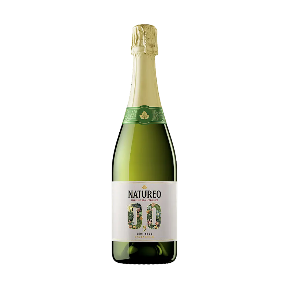 garrafa de espumante sem alcool seco natureo 750ml