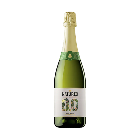 garrafa de espumante sem alcool seco natureo 750ml