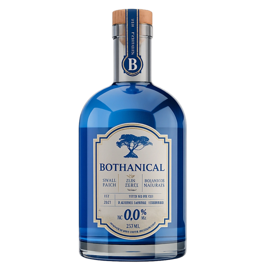 gin sem alcool bothanical garrafa de frente
