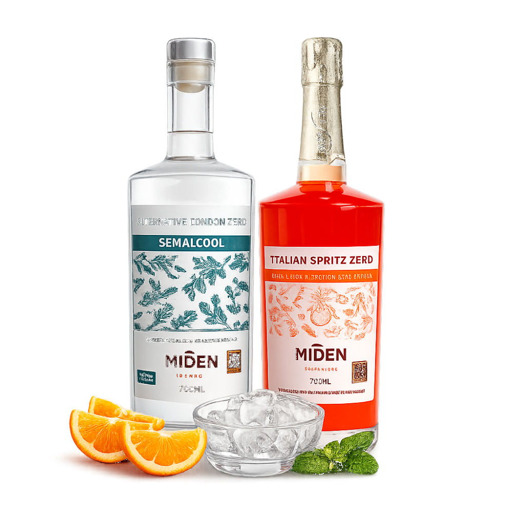 kit do drink sem álcool negroni miden