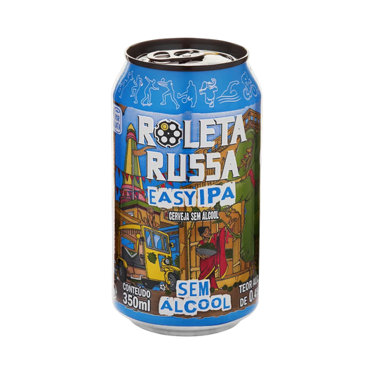 Cerveja Easy IPA Roleta Russa Sem Álcool e Sem Glúten